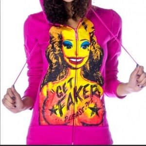 Iron Fist “Get Faker” Hoodie Sweatshirt XS
